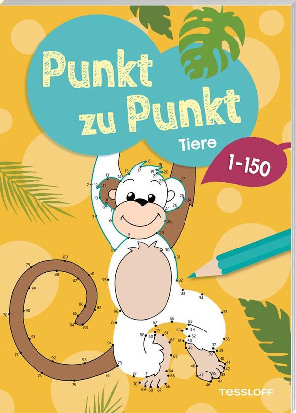 Punkt zu Punkt. Tiere. 1 bis 150 (Buch)