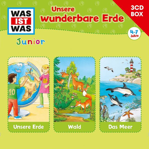 Was Ist Was Junior-3-CD Hörspielbox Vol.2 Erde (3 CDs)