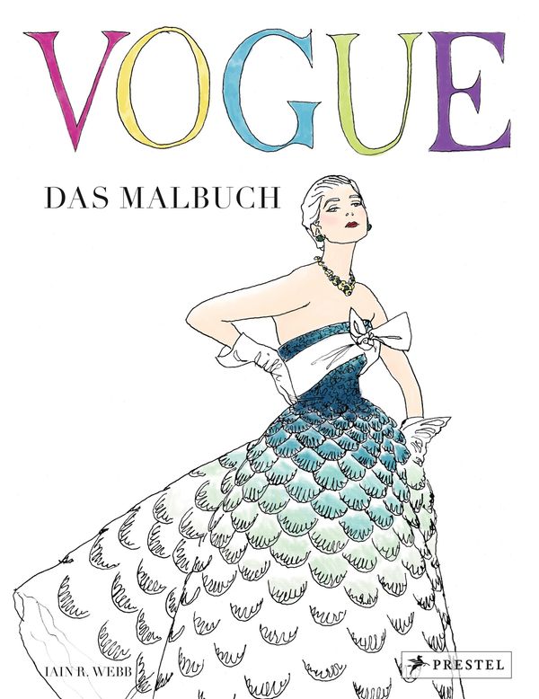 VOGUE - Das Malbuch - Iain R. Webb (Buch)