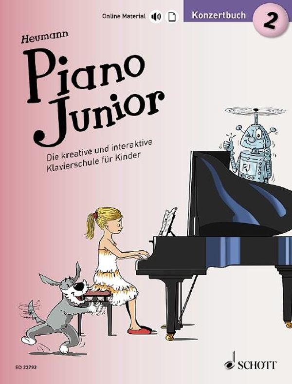 Piano Junior: Konzertbuch 2 (Buch)