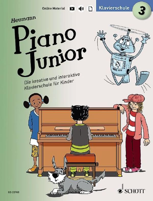 Piano Junior: Klavierschule 3 - Hans-Günter Heumann (Buch)