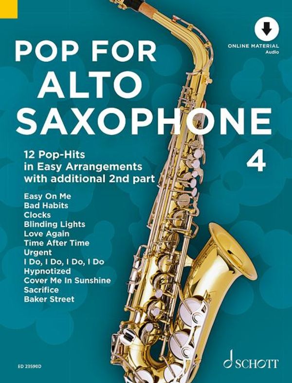 Pop For Saxophone 4 (Buch)