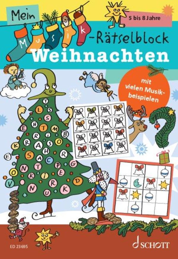 Mein Musik-Rätselblock - Weihnachten - Maren Blaschke (Buch)