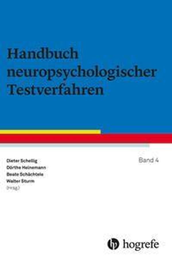 Handbuch neuropsychologischer Testverfahren Band 4 (Buch)