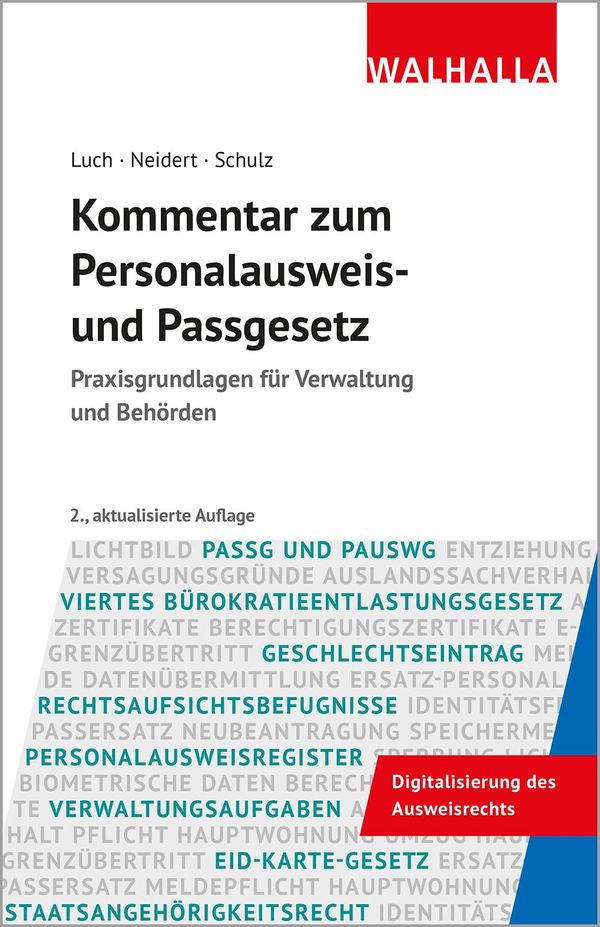 Kommentar zum Personalausweis- und Passgesetz - Anika D. Luch (Buch)