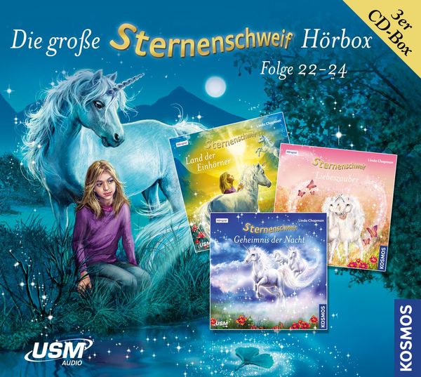 Die große Sternenschweif Hörbox Folge 22-24 (3 Audio-CDs) (3 CDs)