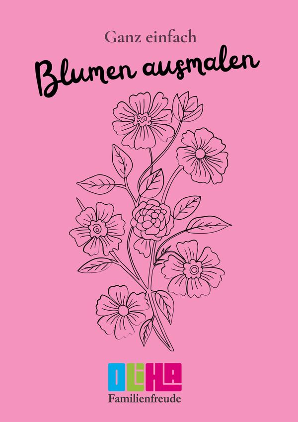 Blumen ausmalen - Ann-Cathrin Stolz (Buch)