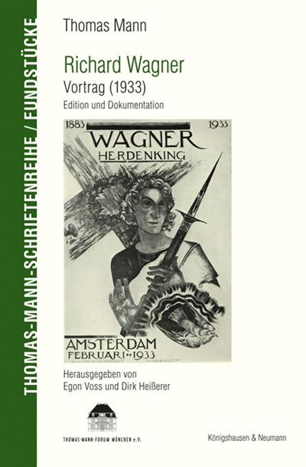 Richard Wagner. Vortrag (1933) - Thomas Mann (Buch)