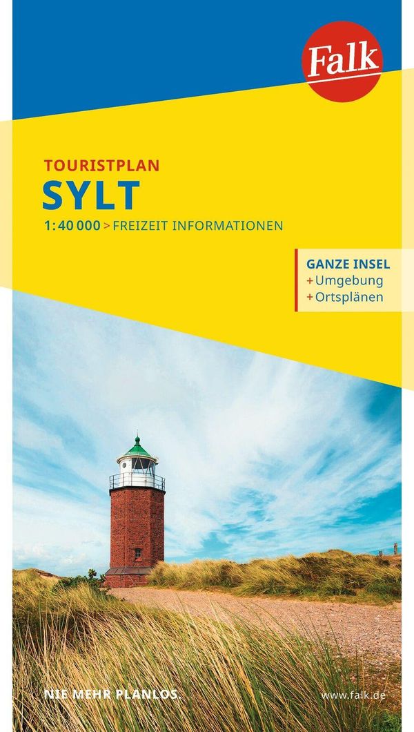 Falk Touristplan Sylt 1:40.000