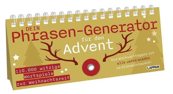 Dein Phrasen-Generator für den Advent - Lappan Verlag (Buch)