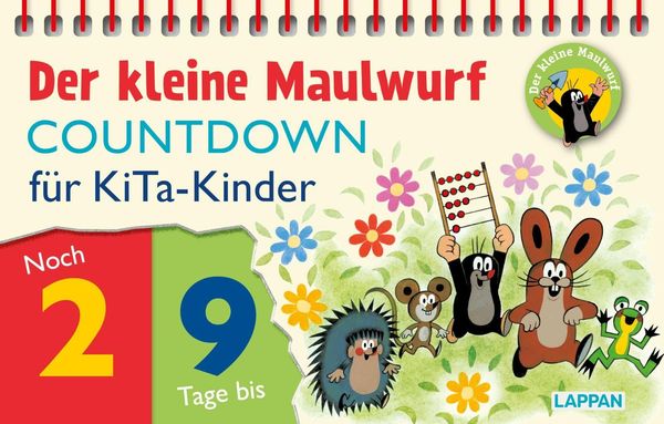 Der kleine Maulwurf Countdown für die Kita (Buch)