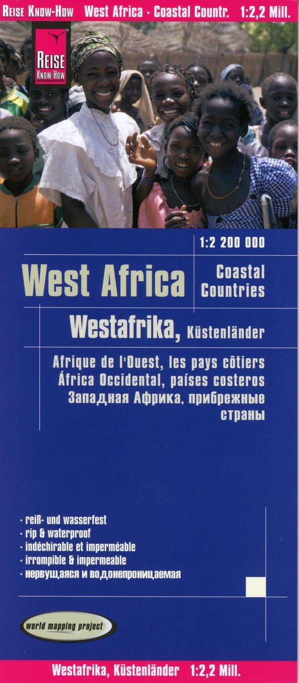 Reise Know-How Landkarte Westafrika, Küstenländer (1:2.200.000) :...
