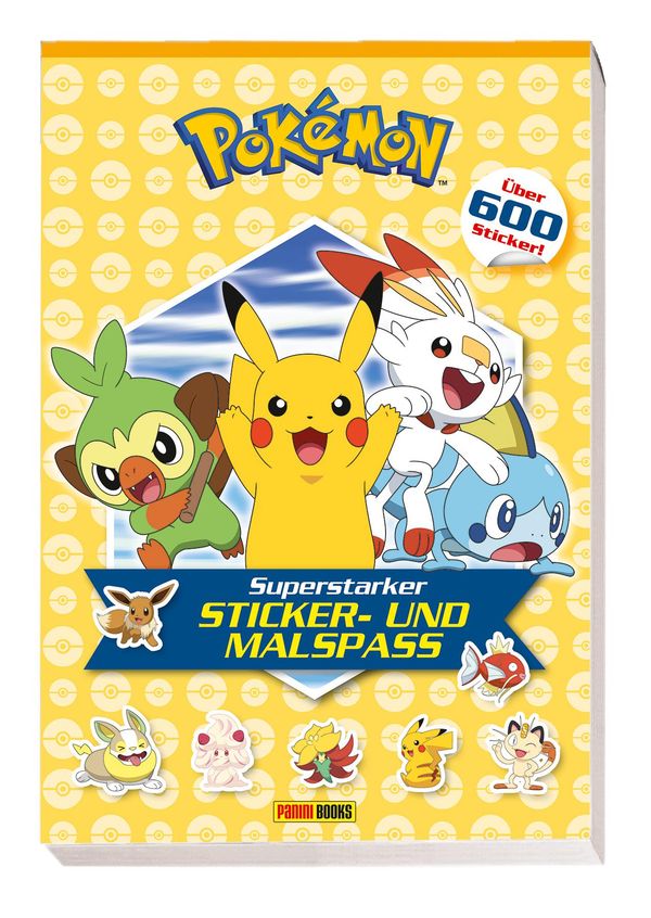 Pokémon: Superstarker Sticker- und Malspaß - Panini (Buch)