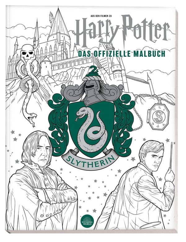 Aus den Filmen zu Harry Potter: Das offizielle Malbuch: Slytherin