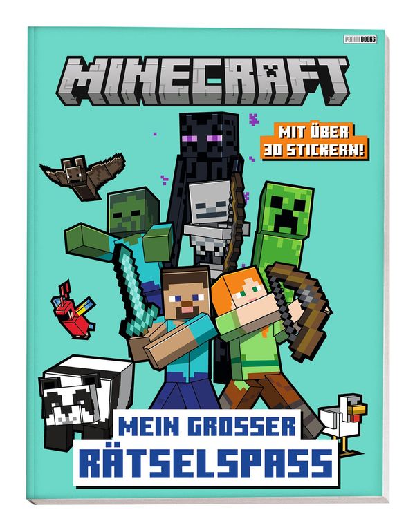 Minecraft: Mein großer Rätselspaß - Panini (Buch)