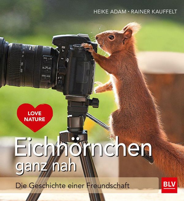 Eichhörnchen ganz nah - Heike Adam (Buch)