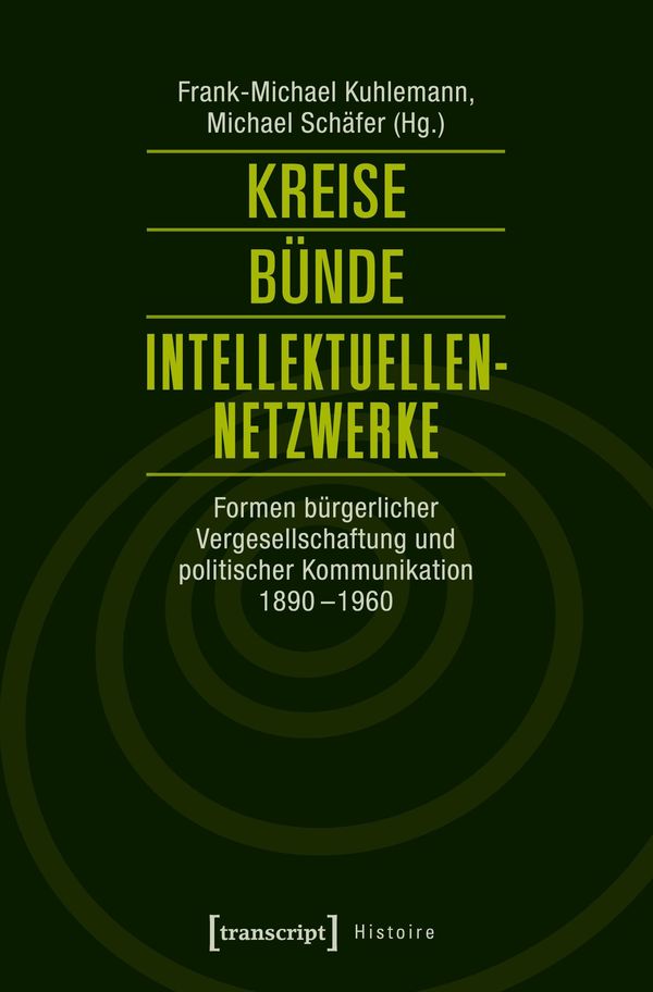 Kreise - Bünde - Intellektuellen-Netzwerke (Buch)