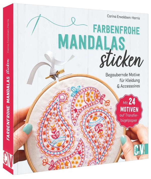 Farbenfrohe Mandalas sticken - Carina Envoldsen-Harris (Buch)