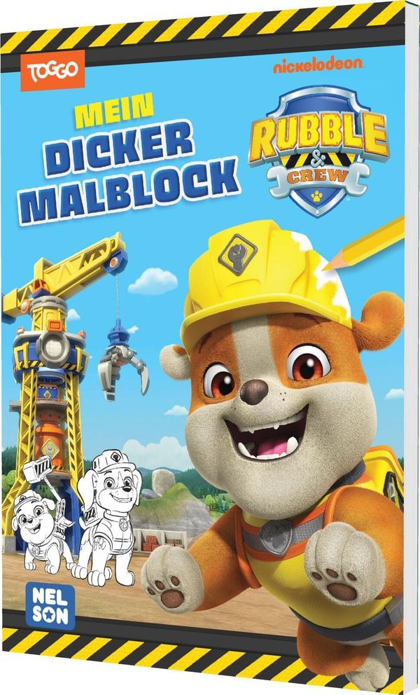 Rubble & Crew: Mein dicker Malblock (Buch)