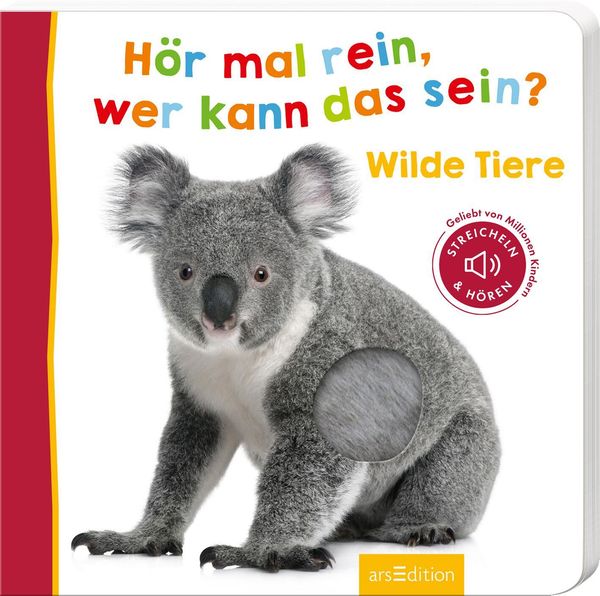Hör mal rein, wer kann das sein? Wilde Tiere (Buch)