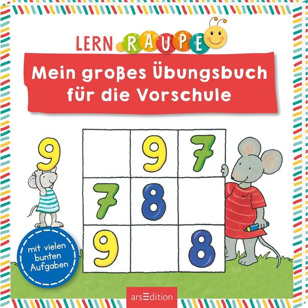 Lernraupe - Mein großes Übungsbuch für die Vorschule (Buch)