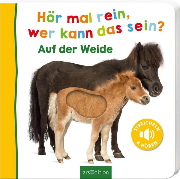 Hör mal rein, wer kann das sein? Auf der Weide (Buch)