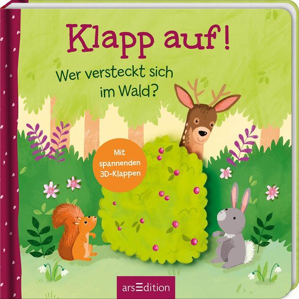 Klapp auf! Wer versteckt sich im Wald? - Elena Bruns (Buch)