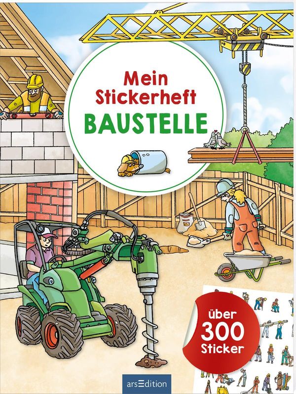 Mein Stickerheft Baustelle (Buch)