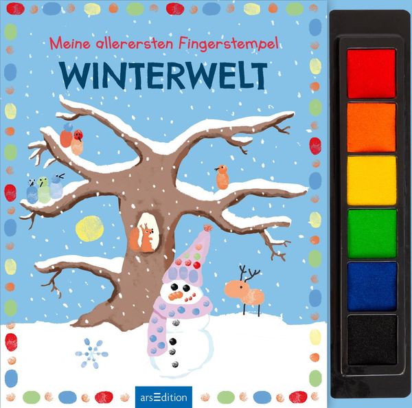 Meine allerersten Fingerstempel Winterwelt (Buch)