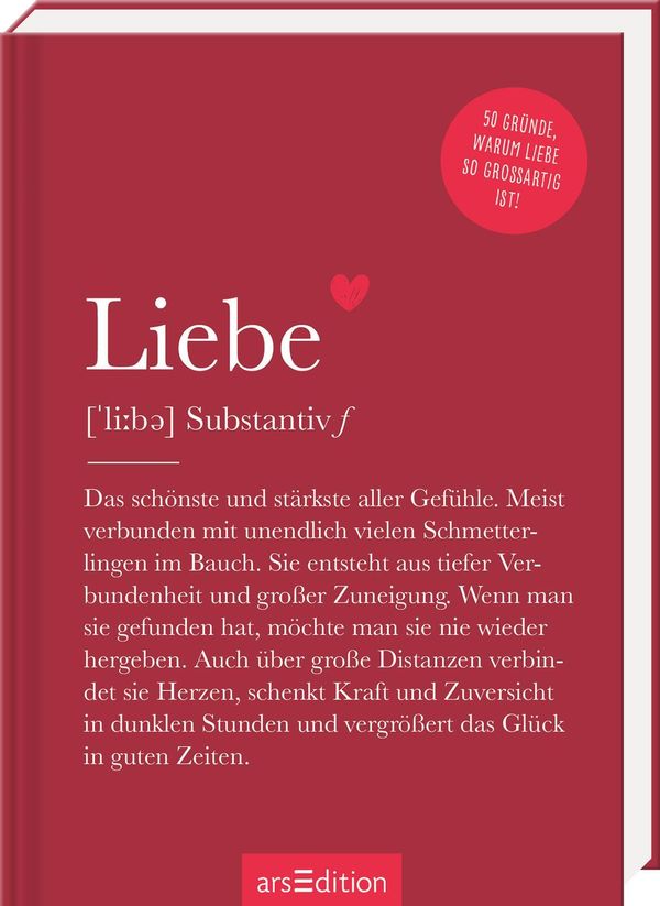 Liebe (Substantiv, f) (Buch)