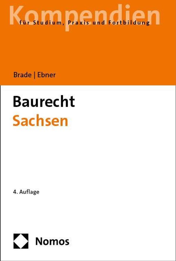 Baurecht Sachsen - Anette Ebner (Buch)