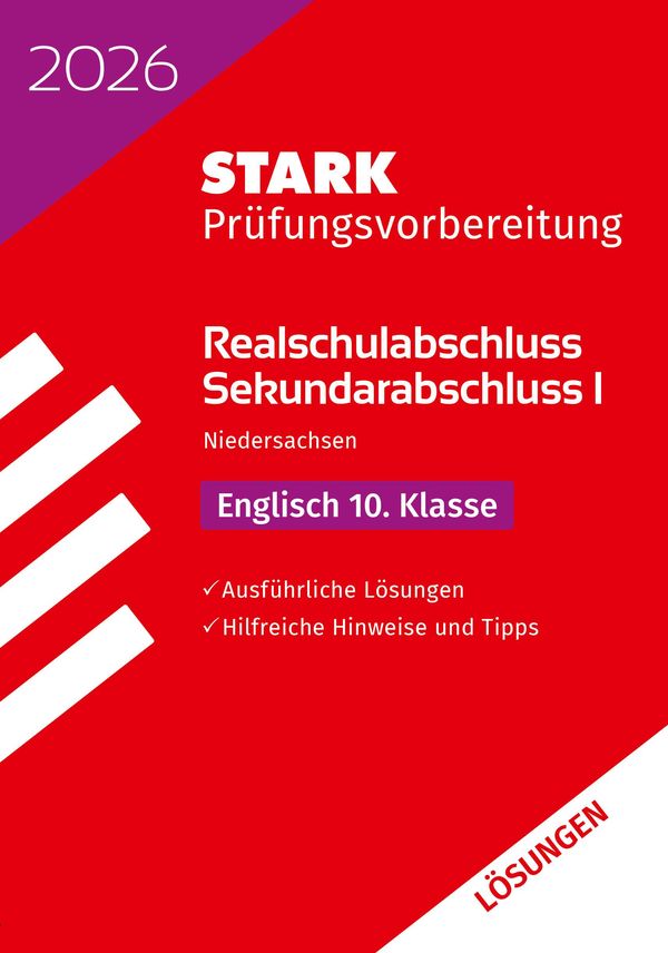 STARK Lösungen zu Englisch - Realschulabschluss 2026 Niedersachsen ...