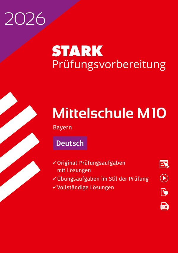 STARK Deutsch 10. Klasse - M10 Mittelschule 2026 Bayern - Prüfungsv...