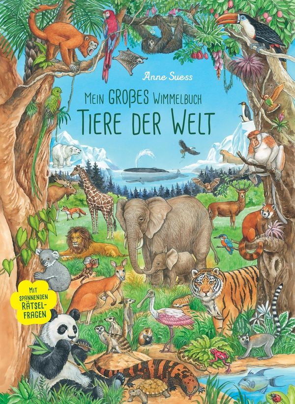 Mein großes Wimmelbuch Tiere der Welt (Buch)