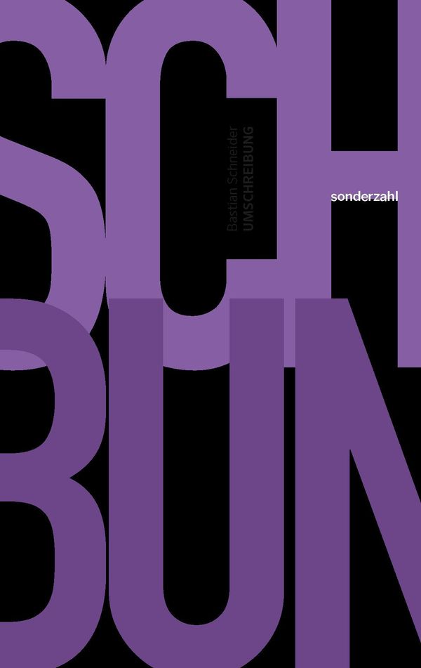 Umschreibung - Bastian Schneider (Buch)