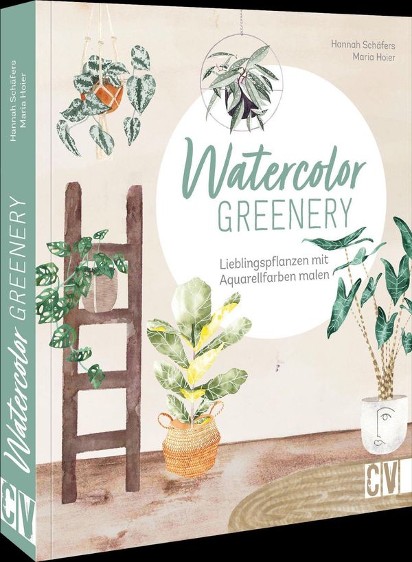 Watercolor greenery - Maria Hoier (Buch)