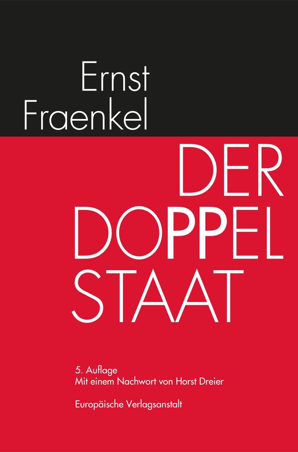 Der Doppelstaat - Ernst Fraenkel (Buch)