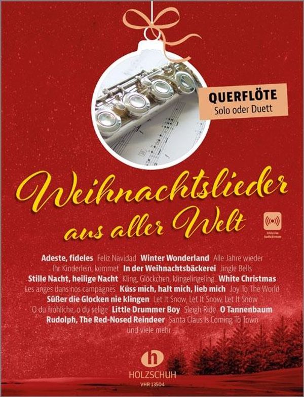 Uwe Sieblitz: Weihnachtslieder aus aller Welt - Querflöte (Buch)