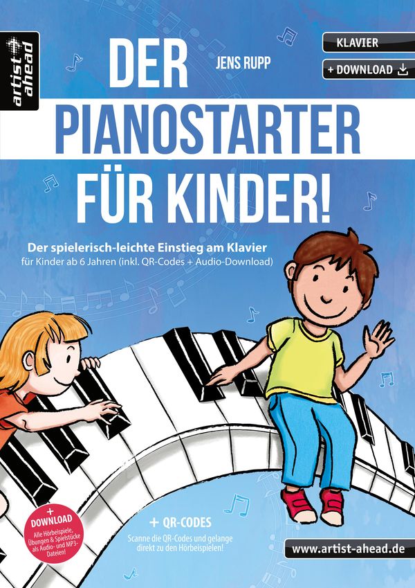 Der PianoStarter für Kinder! - Jens Rupp (Buch)