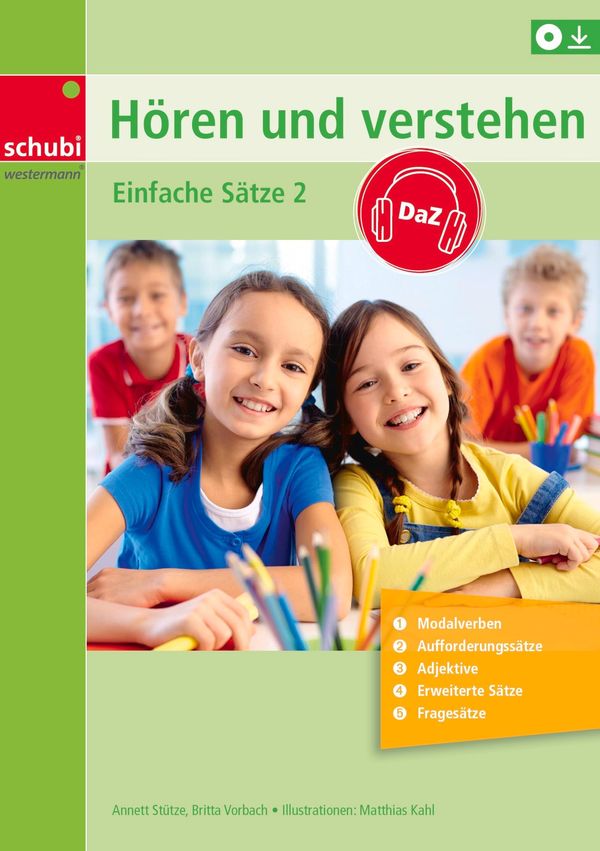 Hören und Verstehen DaZ. Einfache Sätze Band 2 - Britta Vorbach (Buch)