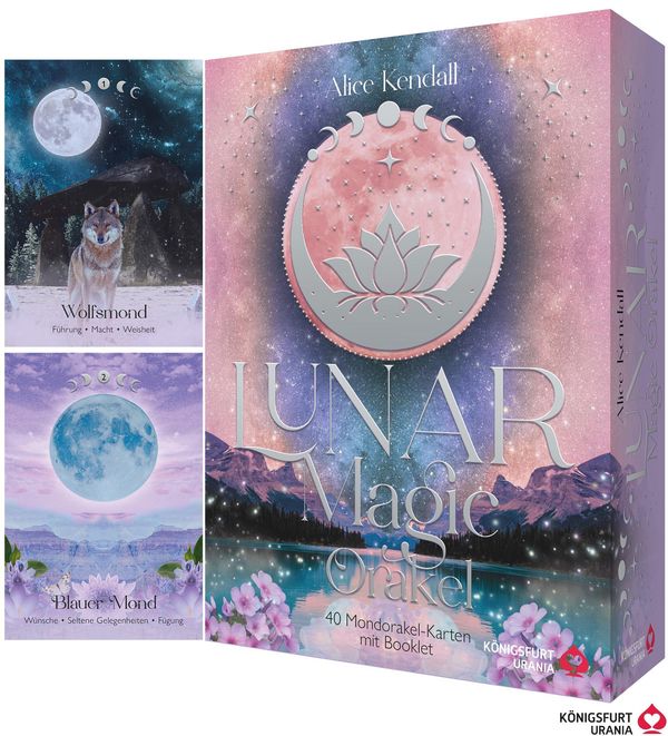 Lunar Magic Orakel - 40 Mondorakel-Karten mit Booklet (Deutsch; als...