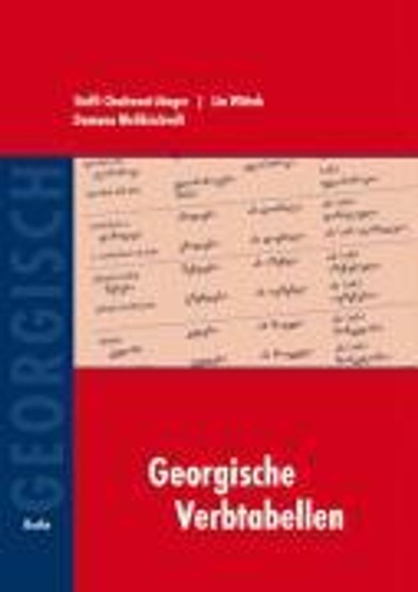 Georgische Verbtabellen - Steffi Chotiwari-Jünger (Buch)