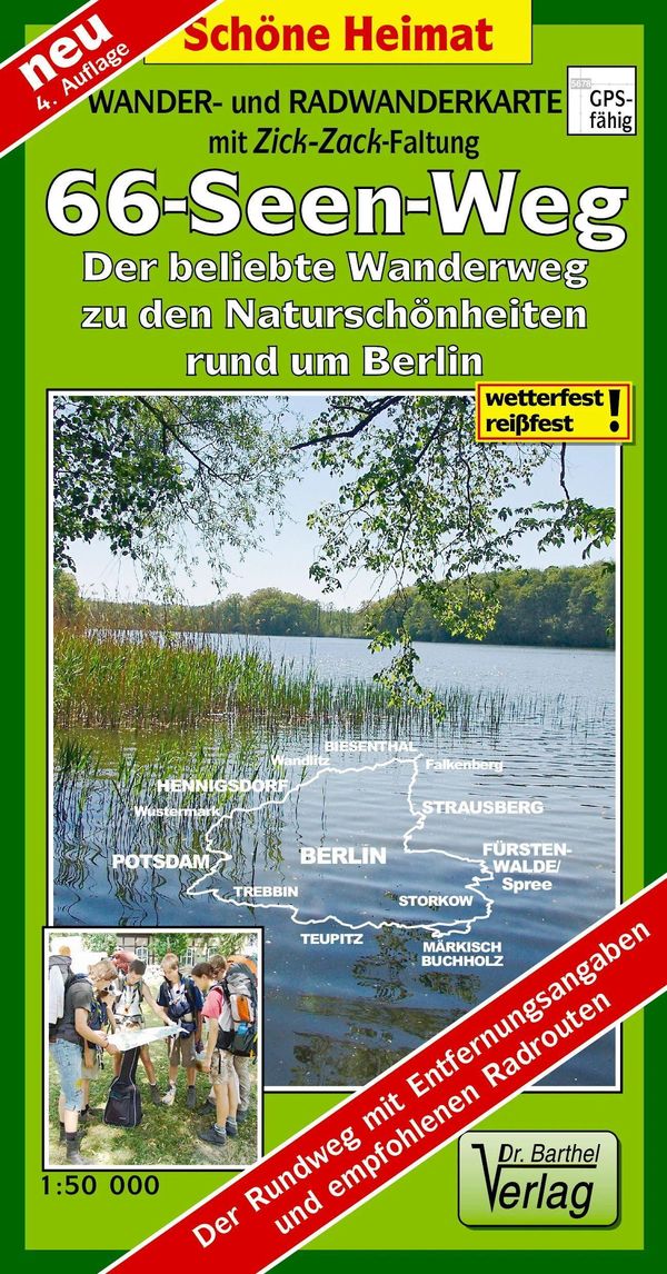 66-Seen-Weg um Berlin 1 : 50 000 (Diverse)