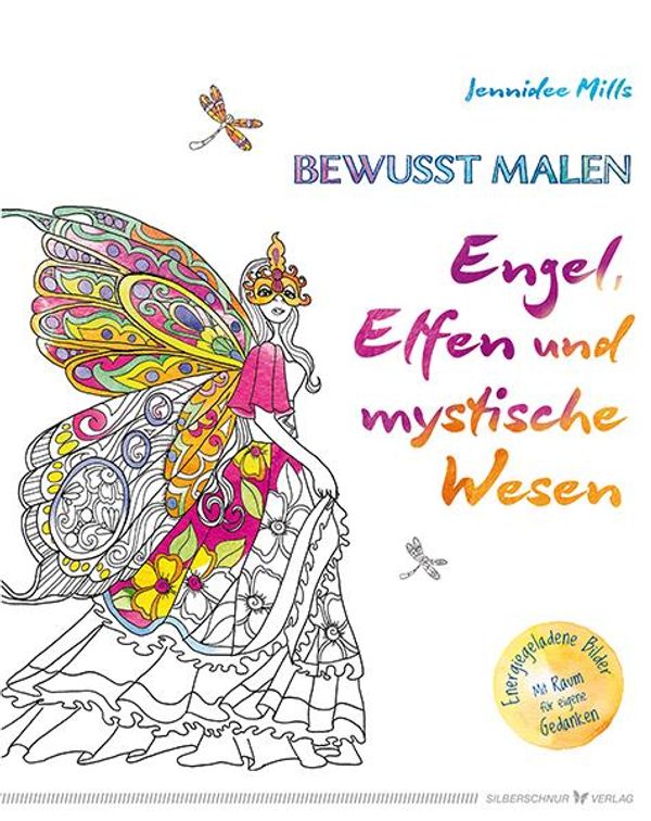 Bewusst malen - Engel, Elfen & mystische Wesen - Jennidee Mills (Buch)