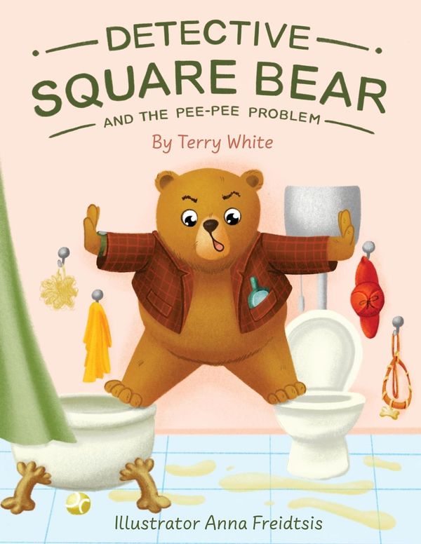 Detective Square Bear and the Pee-Pee Problem - Terry White (Buch)