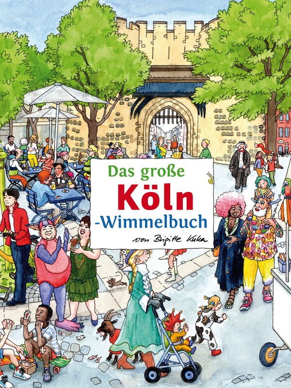 Das große KÖLN-Wimmelbuch - Roland Siekmann (Buch)