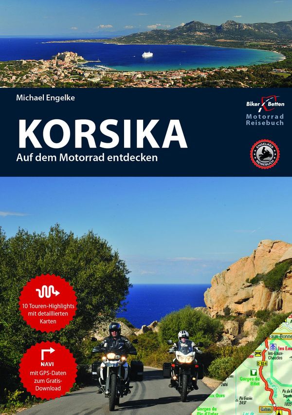 Motorradreiseführer Korsika - Hans Michael Engelke (Buch)