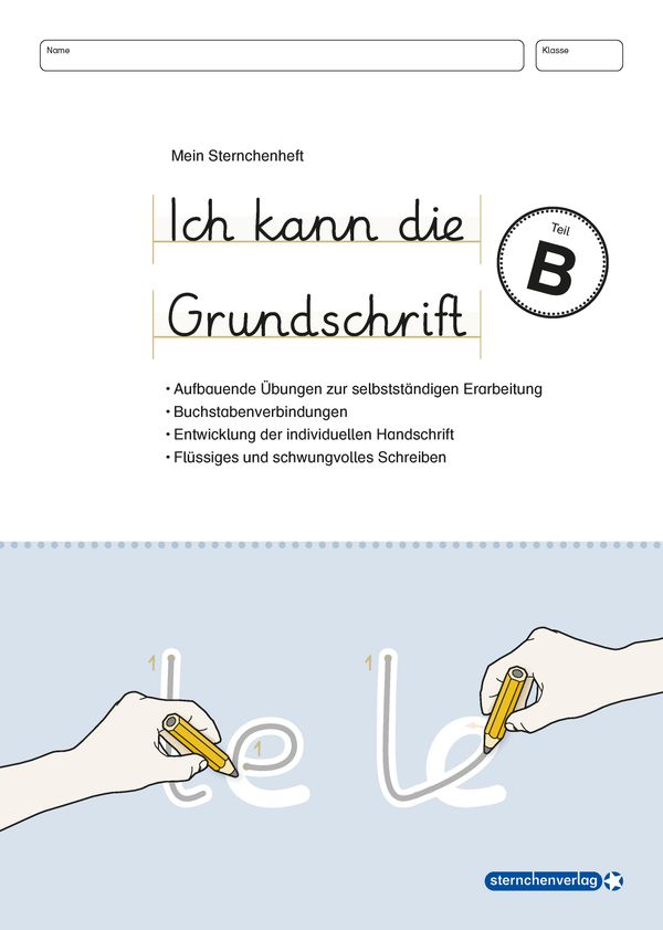 Ich kann die Grundschrift Teil B - Katrin Langhans (Buch)