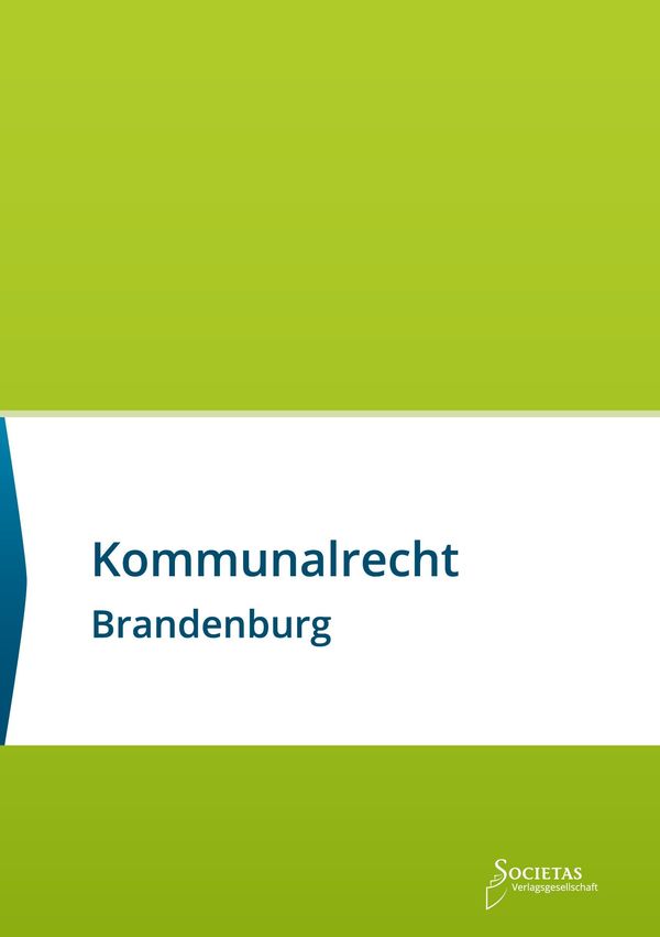 Kommunalrecht Brandenburg (Buch)