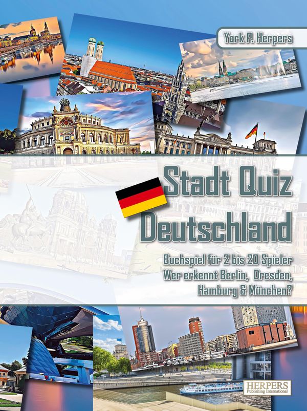 Stadt Quiz Deutschland | Buchspiel für 2 bis 20 Spieler | Wer erken...